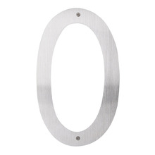 Husnummer 0 Rostfritt stål 40 cm